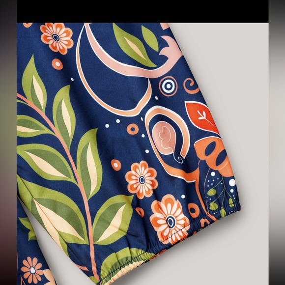 BloomChic - Colorful Boho Dress with Pockets
Midi Dress- 14/16 -like new - Picture 4 of 8